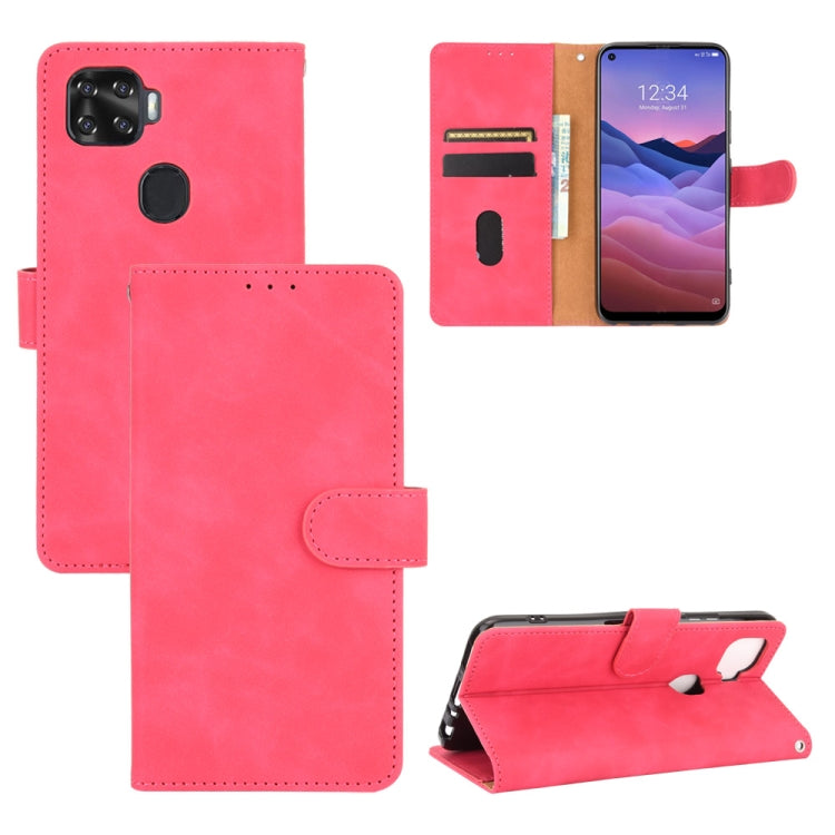 Custodia in pelle PU con supporto e slot per schede per ZTE A1 ZTG01 e Nubia Red