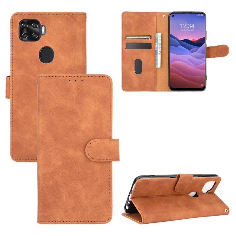 Custodia in pelle PU con supporto e slot per schede per ZTE A1 ZTG01 e Nubia Red