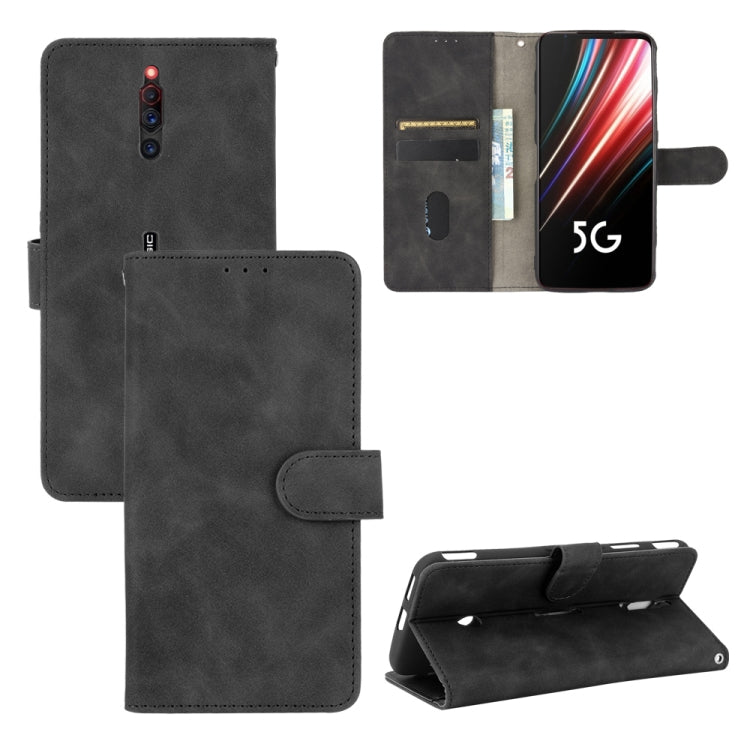 Custodia in pelle PU con supporto e slot per schede per ZTE A1 ZTG01 e Nubia Red