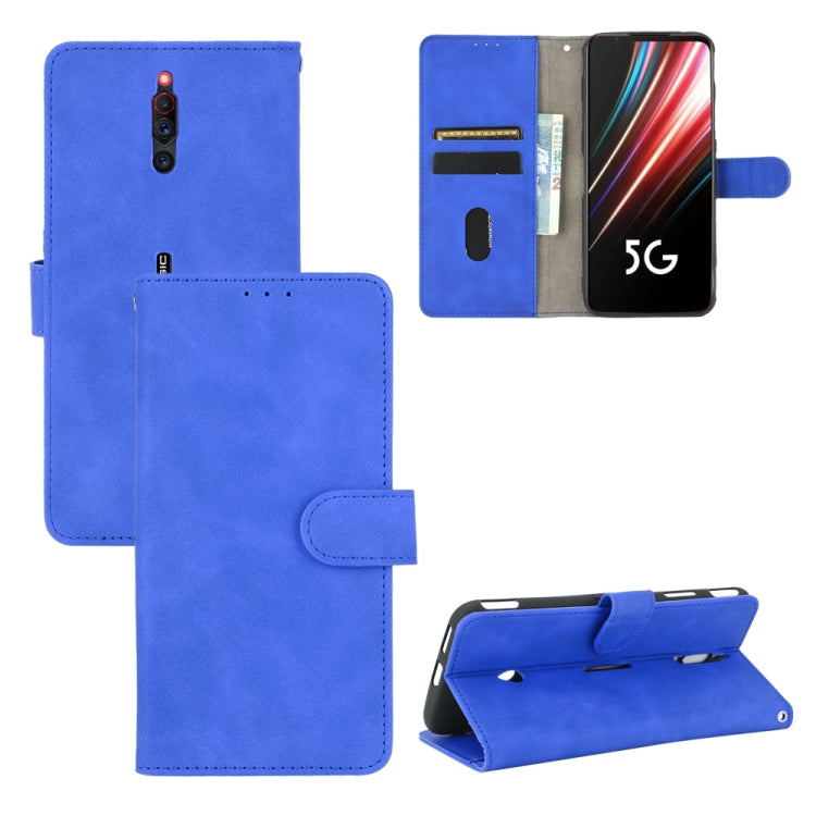 Custodia in pelle PU con supporto e slot per schede per ZTE A1 ZTG01 e Nubia Red