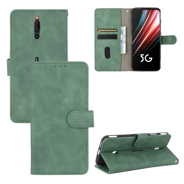 Custodia in pelle PU con supporto e slot per schede per ZTE A1 ZTG01 e Nubia Red