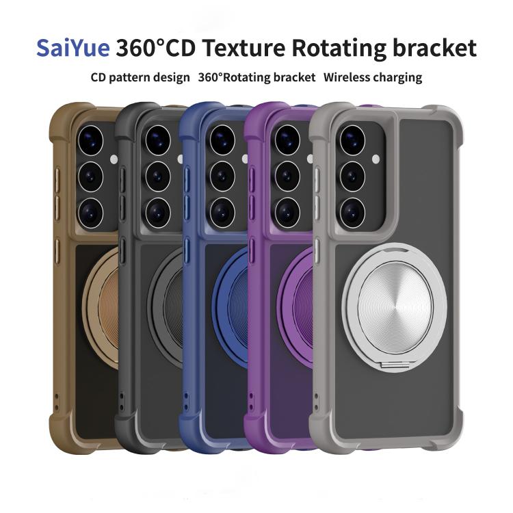 Custodia MagSafe con supporto girevole per Samsung Galaxy S25+ e S25 Ultra 5G