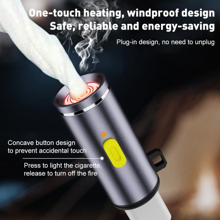 Adattatore portatile USB-C per accendisigari auto 5V 1,2A