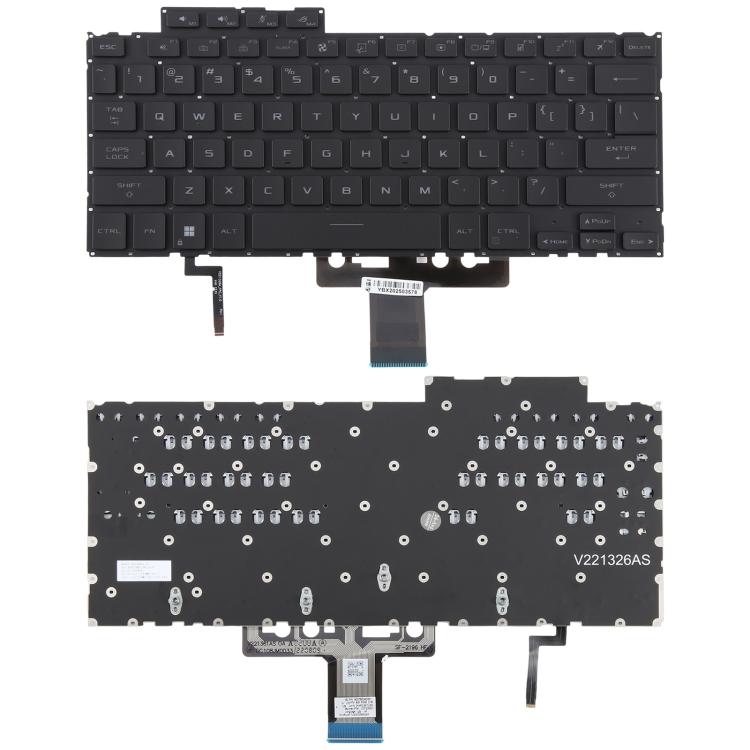 Tastiera retroilluminata USA per Asus ROG Flow X13 GV302