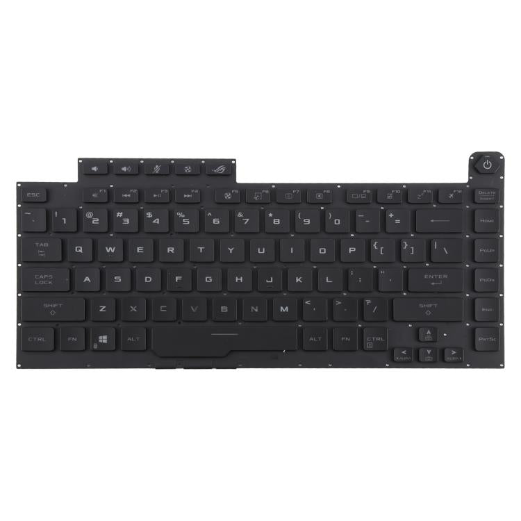 Tastiera di ricambio RGB USA per Asus ROG Strix G512, nera - immagine 2
