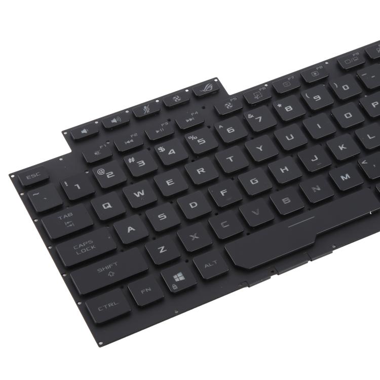 Tastiera di ricambio RGB USA per Asus ROG Strix G512, nera - immagine 5