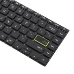 Tastiera USA nera per Asus VivoBook S14 X421 - immagine 4