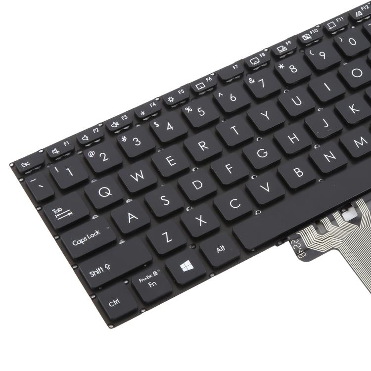 Tastiera USA nera per Asus VivoBook S14 X421 - immagine 5