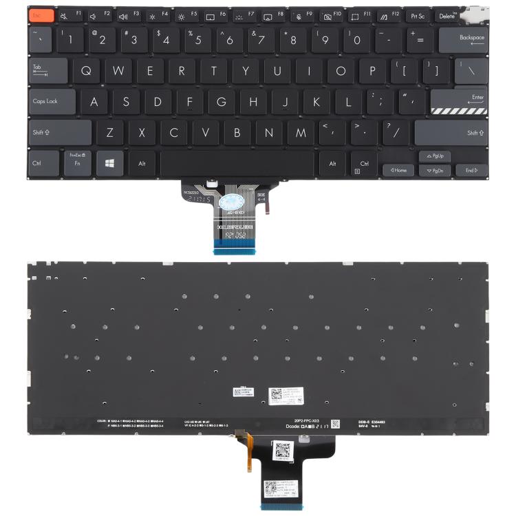 Tastiera retroilluminata USA per Asus Vivobook Pro 14X