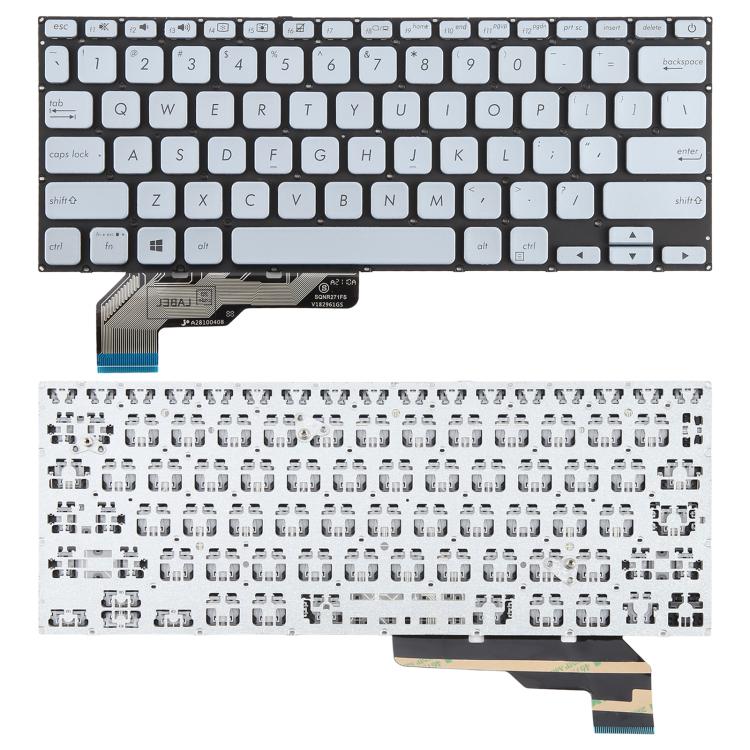 Tastiera USA di ricambio Asus S403F per laptop ADOL14 e compatibili