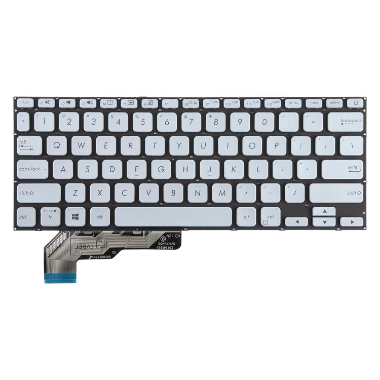 Tastiera USA di ricambio Asus S403F per laptop ADOL14 e compatibili - immagine 2