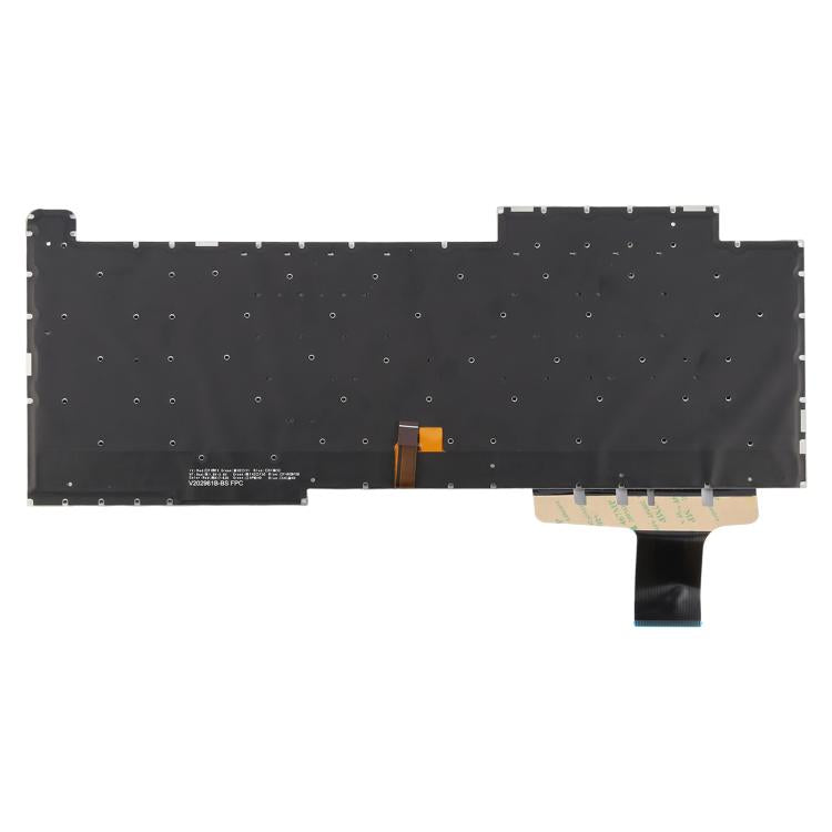 Tastiera di ricambio USA retroilluminata per Asus ROG G17 G713 - immagine 3