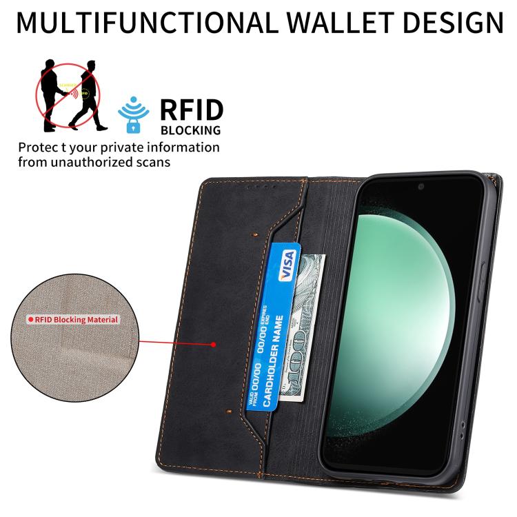 Custodia in pelle con protezione RFID per Galaxy S26 FE, S26+, S26 Edge e S26