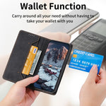 Custodia in pelle con protezione RFID per Galaxy S26 FE, S26+, S26 Edge e S26