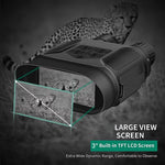 Binocolo digitale per visione notturna con schermo LCD 3 pollici