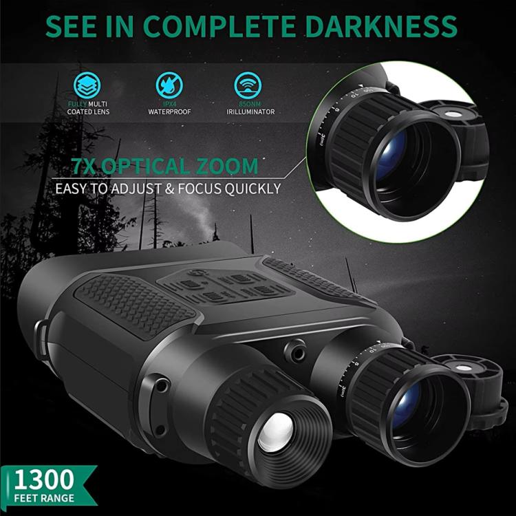 Binocolo digitale per visione notturna con schermo LCD 3 pollici