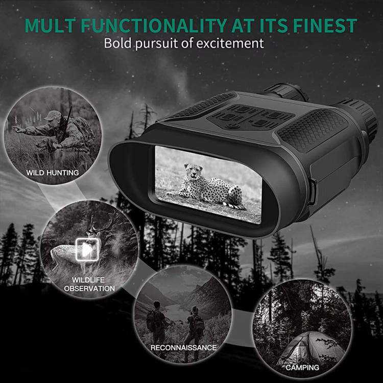 Binocolo digitale per visione notturna con schermo LCD 3 pollici