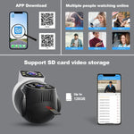 Lampadina con telecamera 4MP HD dual lens E27 IP66