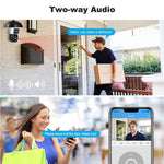 Lampadina con telecamera 4MP HD dual lens E27 IP66