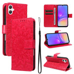 Custodia in pelle con motivo a girasole per Samsung Galaxy A07 5G, A36 5G / M56