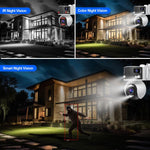 Telecamera PTZ Dome 8MP con Zoom Ottico 5X