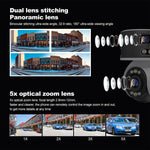Telecamera PTZ Dome 8MP con Zoom Ottico 5X