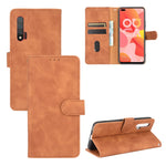 Custodia in pelle PU con fibbia magnetica e supporto per Huawei Maimang 9, Mate