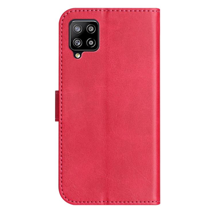 Custodia in pelle a doppia piega a forma di S per Samsung Galaxy A42 5G