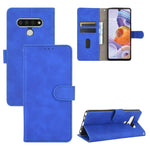 Custodia in pelle PU con fibbia magnetica e supporto per LG Q70, Style 3, Stylo