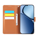 Custodia in pelle con tre scomparti per carte e motivo a rosa per Samsung Galaxy