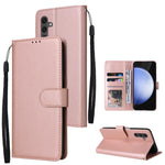 Custodia multifunzionale in pelle con 3 scomparti per Galaxy S26 FE e S25 FE 5G