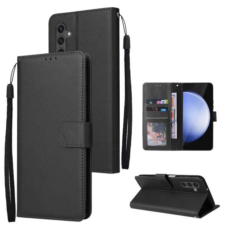 Custodia multifunzionale in pelle con 3 scomparti per Galaxy S26 FE e S25 FE 5G