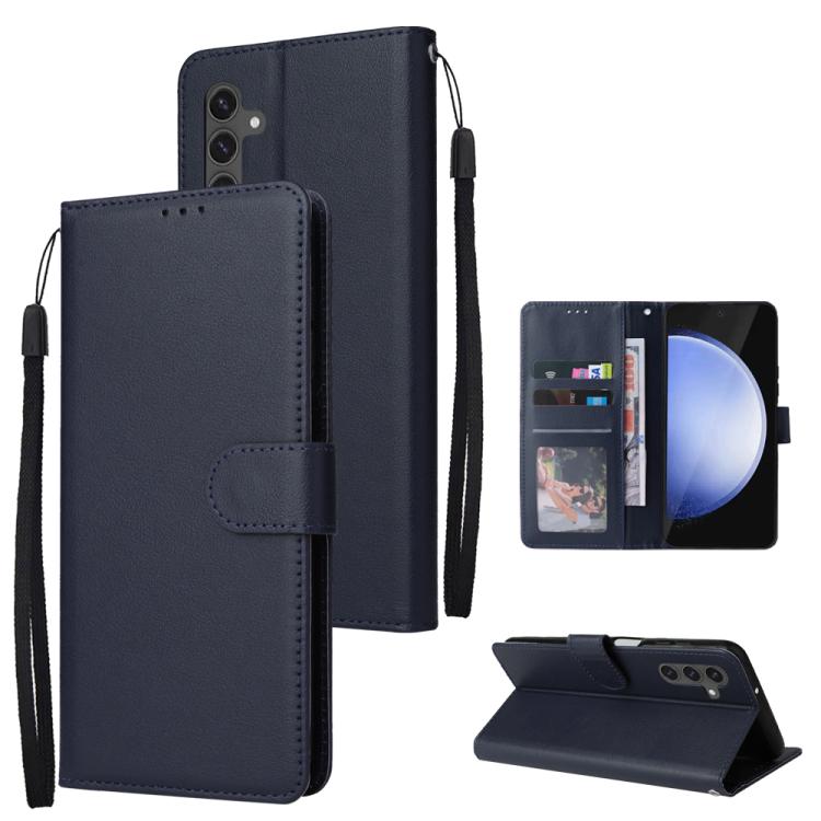 Custodia multifunzionale in pelle con 3 scomparti per Galaxy S26 FE e S25 FE 5G