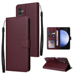 Custodia multifunzionale in pelle con 3 scomparti per Galaxy S26 FE e S25 FE 5G