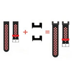 1 paio di connettori in metallo per cinturino di orologio con cacciavite, For Amazfit T-Rex