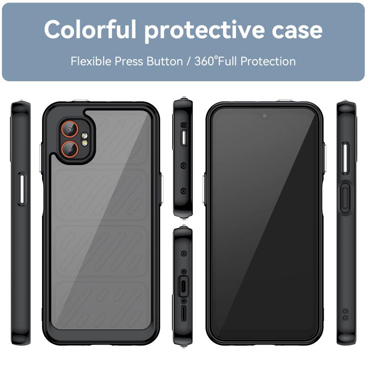 Custodia ibrida in acrilico e TPU per Samsung Galaxy Xcover 7 Pro