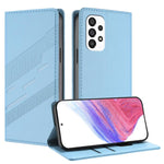 Portafoglio multifunzionale in pelle con motivo a rilievo, stile retrò, per telefono., For Samsung Galaxy A03 Core 4G, For Samsung Galaxy A33 5G, For Samsung Galaxy A32 5G / M32 5G