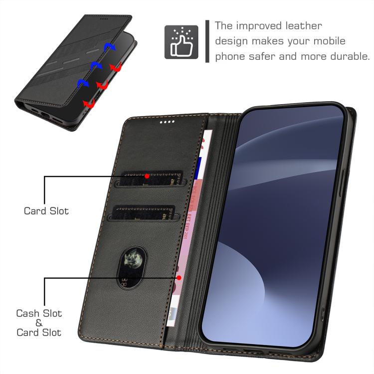 Portafoglio multifunzionale in pelle con motivo a rilievo, stile retrò, per telefono., For Galaxy S26 5G, For Galaxy S26 FE 5G, For Samsung Galaxy S25 FE 5G