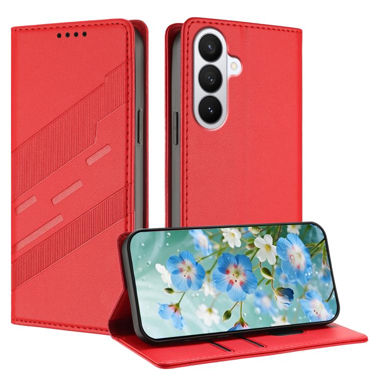 Portafoglio multifunzionale in pelle con motivo a rilievo, stile retrò, per telefono., For Galaxy S26+ 5G, For Galaxy S26 Edge 5G, For Galaxy S26 Ultra 5G