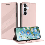 Portafoglio multifunzionale in pelle con motivo a rilievo, stile retrò, per telefono., For Galaxy S26+ 5G, For Galaxy S26 Edge 5G, For Galaxy S26 Ultra 5G