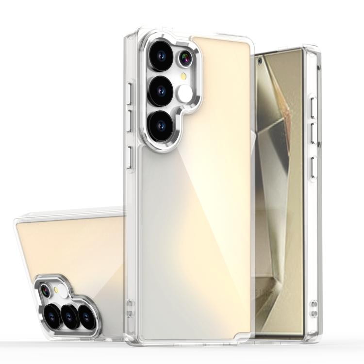 Custodia per telefono con sfumatura di placcatura, For Galaxy S25+ 5G, For Galaxy S25 Ultra 5G, For Galaxy S24 FE 5G, For Galaxy S24 Ultra 5G