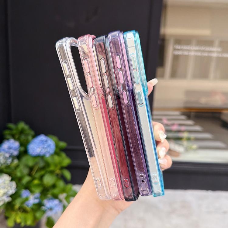 Custodia per telefono con sfumatura di placcatura, For Galaxy S25+ 5G, For Galaxy S25 Ultra 5G, For Galaxy S24 FE 5G, For Galaxy S24 Ultra 5G