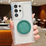 Custodia per telefono Dreamland trasparente con supporto MagSafe., For Samsung Galaxy S21 Ultra 5G