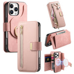 Custodia portafoglio in pelle con MagSafe per iPhone 16 Plus