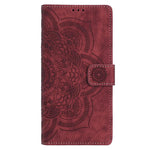 Custodia per telefono in pelle satinata stile retrò con mandala in rilievo., For Samsung Galaxy A57 5G, For Samsung Galaxy A37 5G, For Galaxy A27 5G, For Samsung Galaxy A07 4G / A06 4G