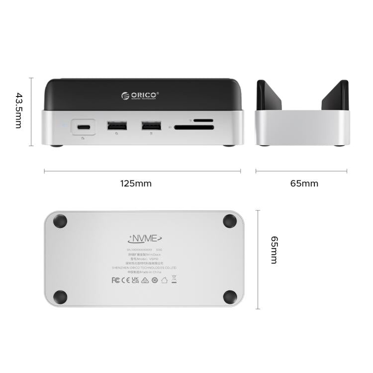 ORICO Mini Dock espansione storage per Mac Mini 2024