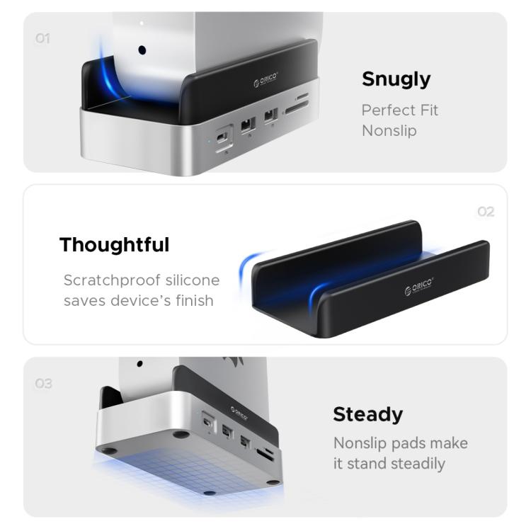 ORICO Mini Dock espansione storage per Mac Mini 2024