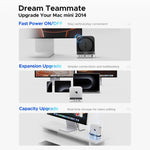 ORICO Mini Dock espansione storage per Mac Mini 2024