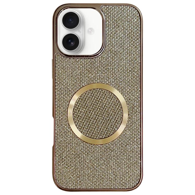 Custodia MagSafe in policarbonato glitterata per iPhone