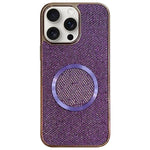 Custodia MagSafe in policarbonato glitterata per iPhone